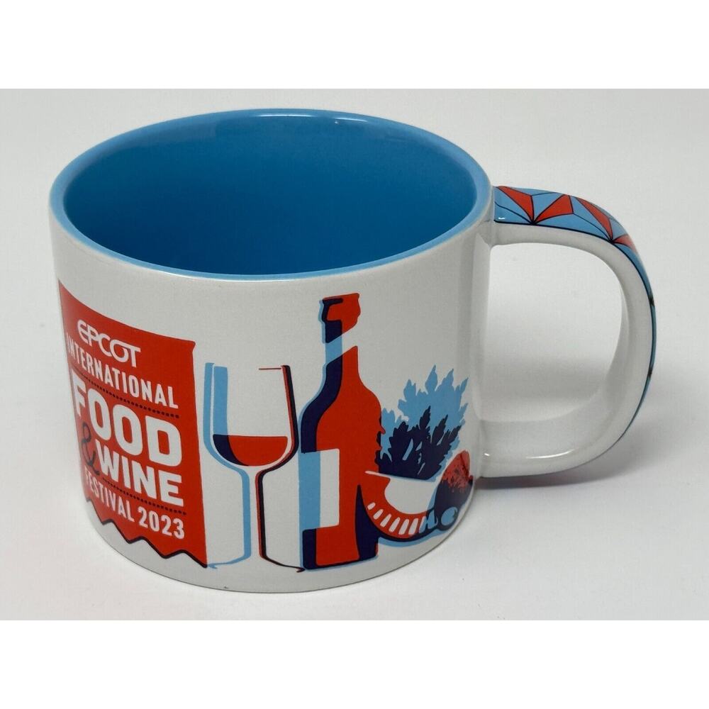 Disney Epcot International Food & Wine Festival 2023 14 oz Coffee Mug Cup